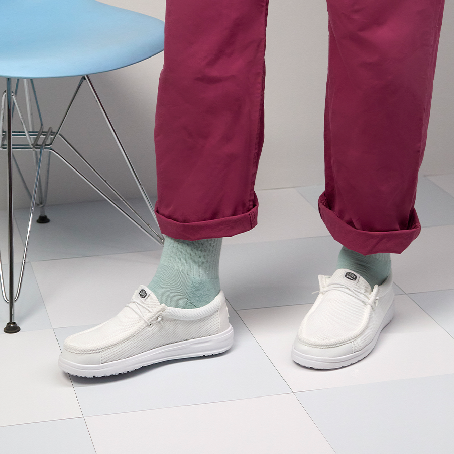 Wally Work CE Slip Resistant – White - Image 10