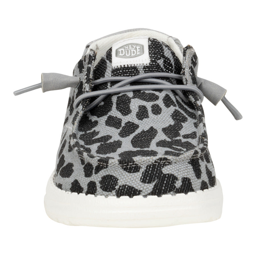 Wendy Leopard Sparkle – Black/Grey - Image 4