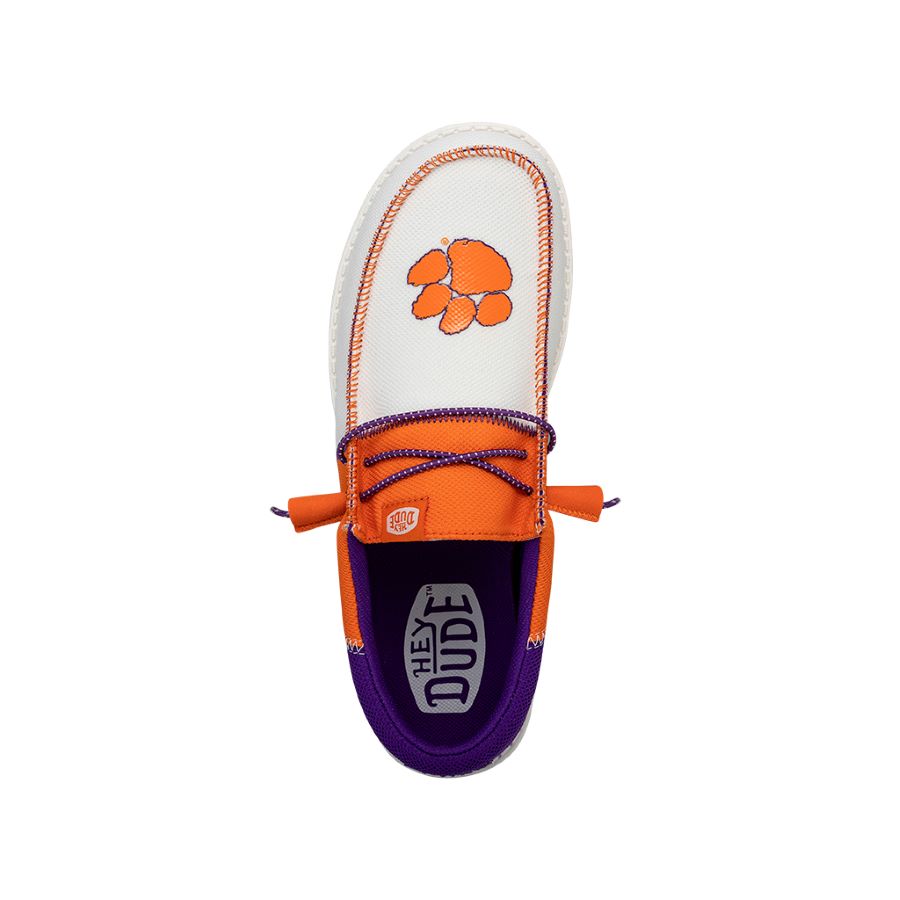 Men's Wally Tri Clemson – Clemson Orange/Purple - Image 7