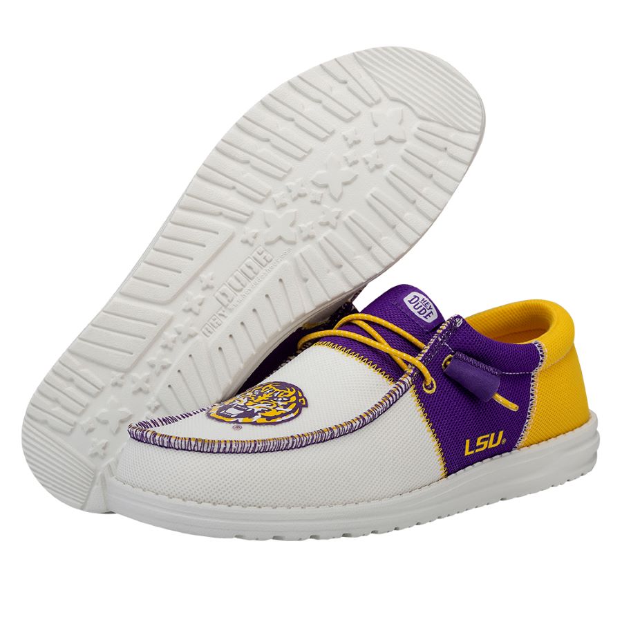 Men's Wally Tri LSU – LSU Purple/Gold - Image 4