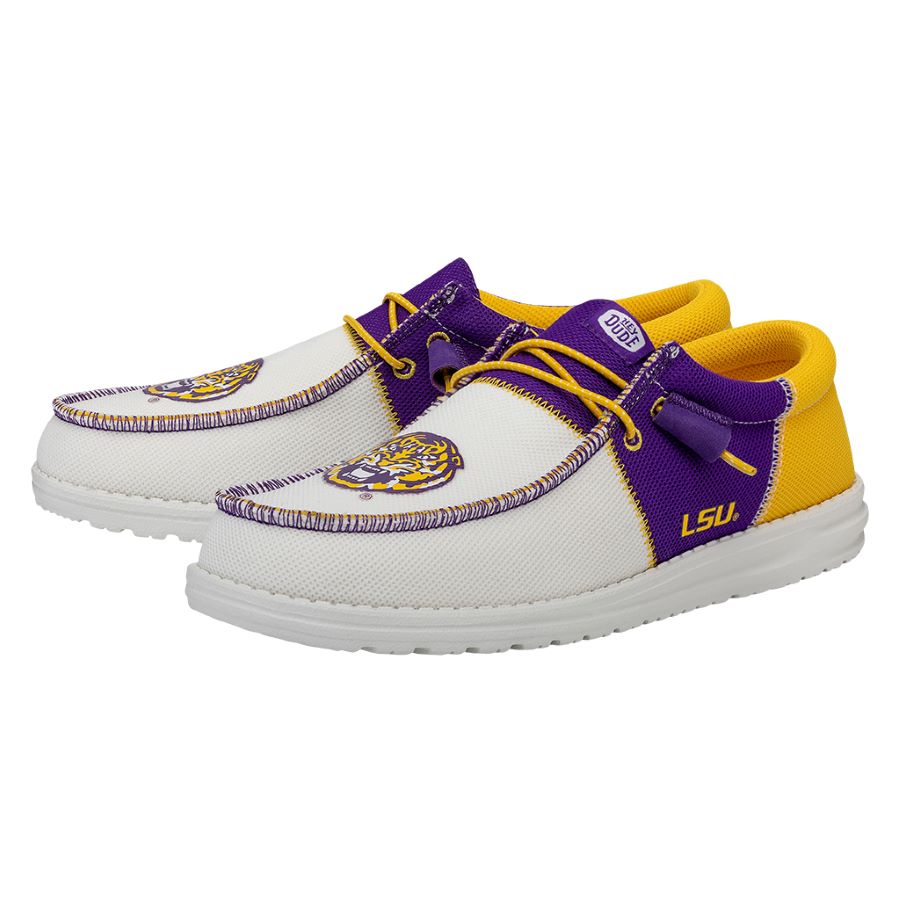 Men's Wally Tri LSU – LSU Purple/Gold - Image 3