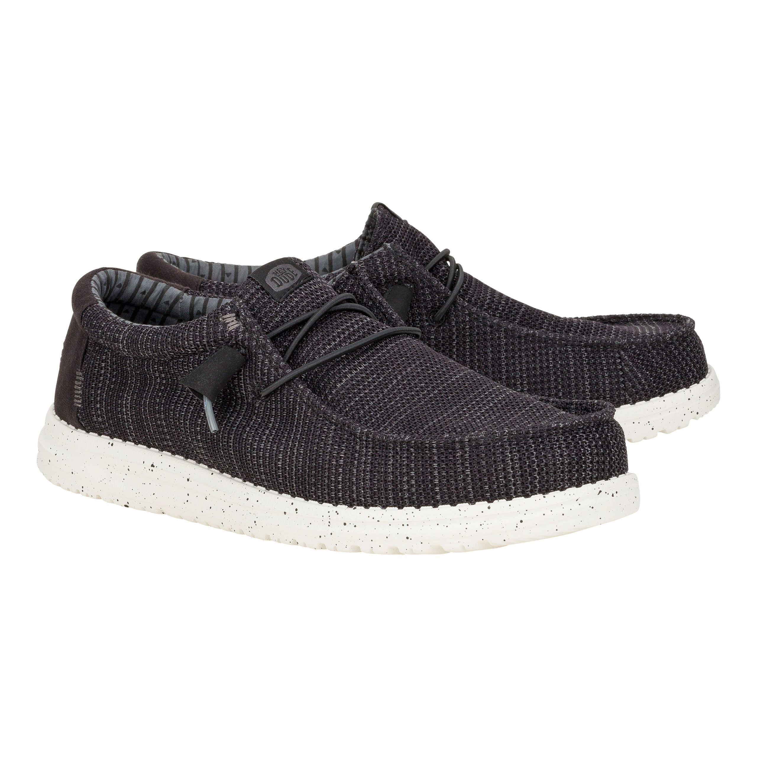 Wally Stretch Sox Wide – Black/White - Image 2