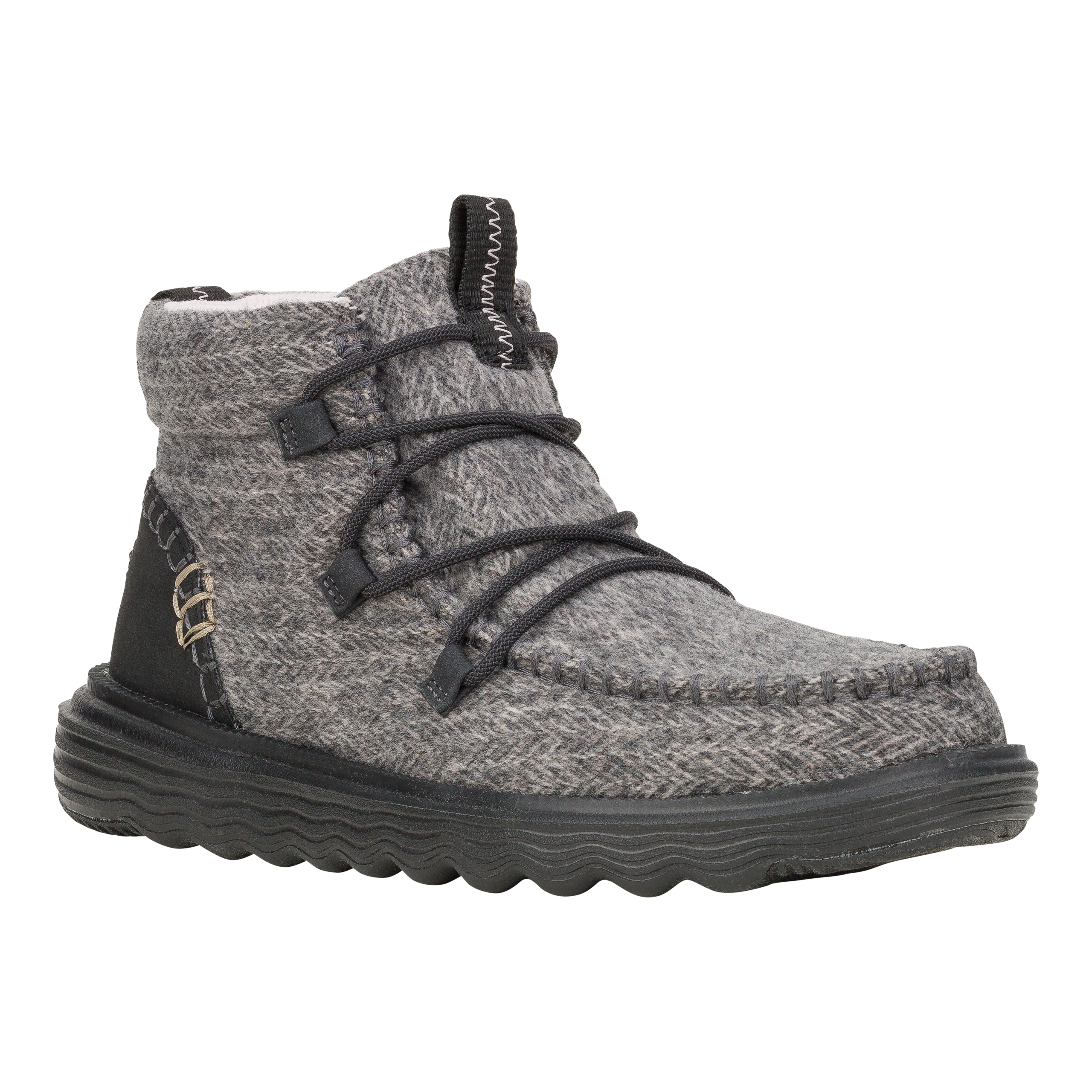 Reyes Heathered – Black - Image 7