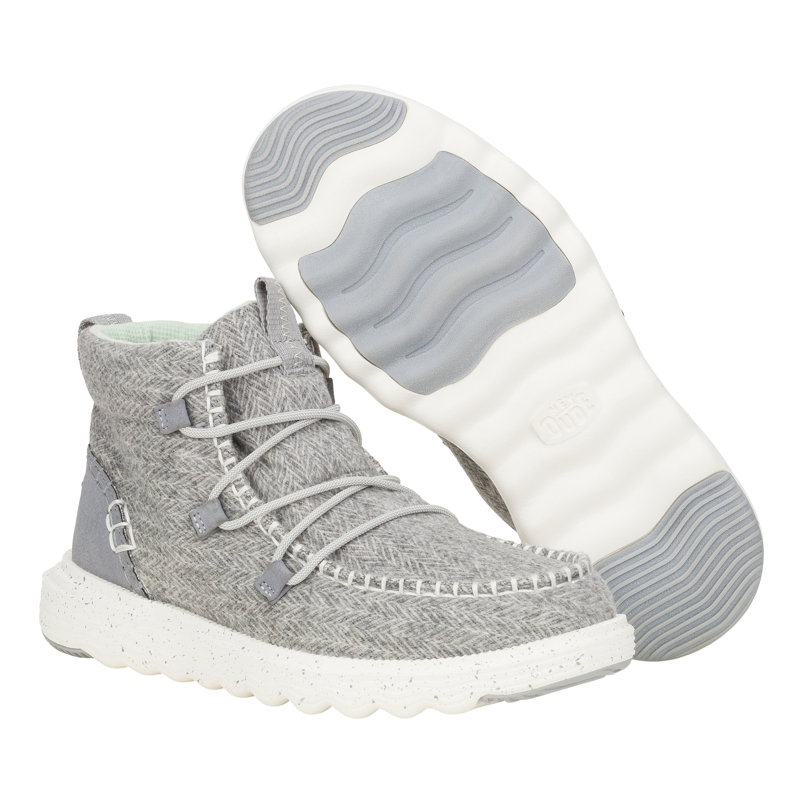 Reyes Heathered – Grey - Image 3