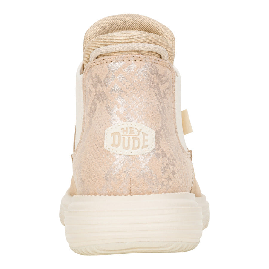 Branson Womens Suede Novelty – Sand/Snake - Image 5