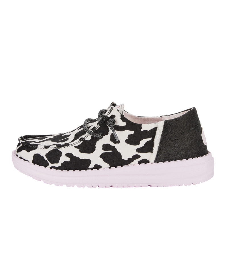 Wendy Funk Youth Cow – Black/Pink