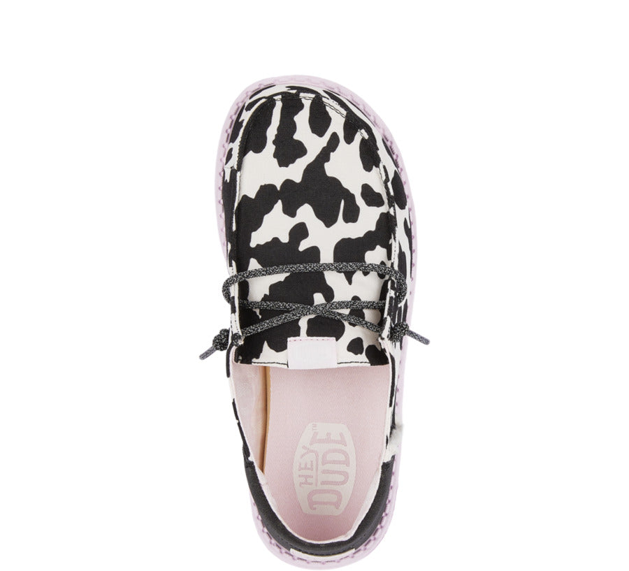 Wendy Funk Youth Cow – Black/Pink - Image 4