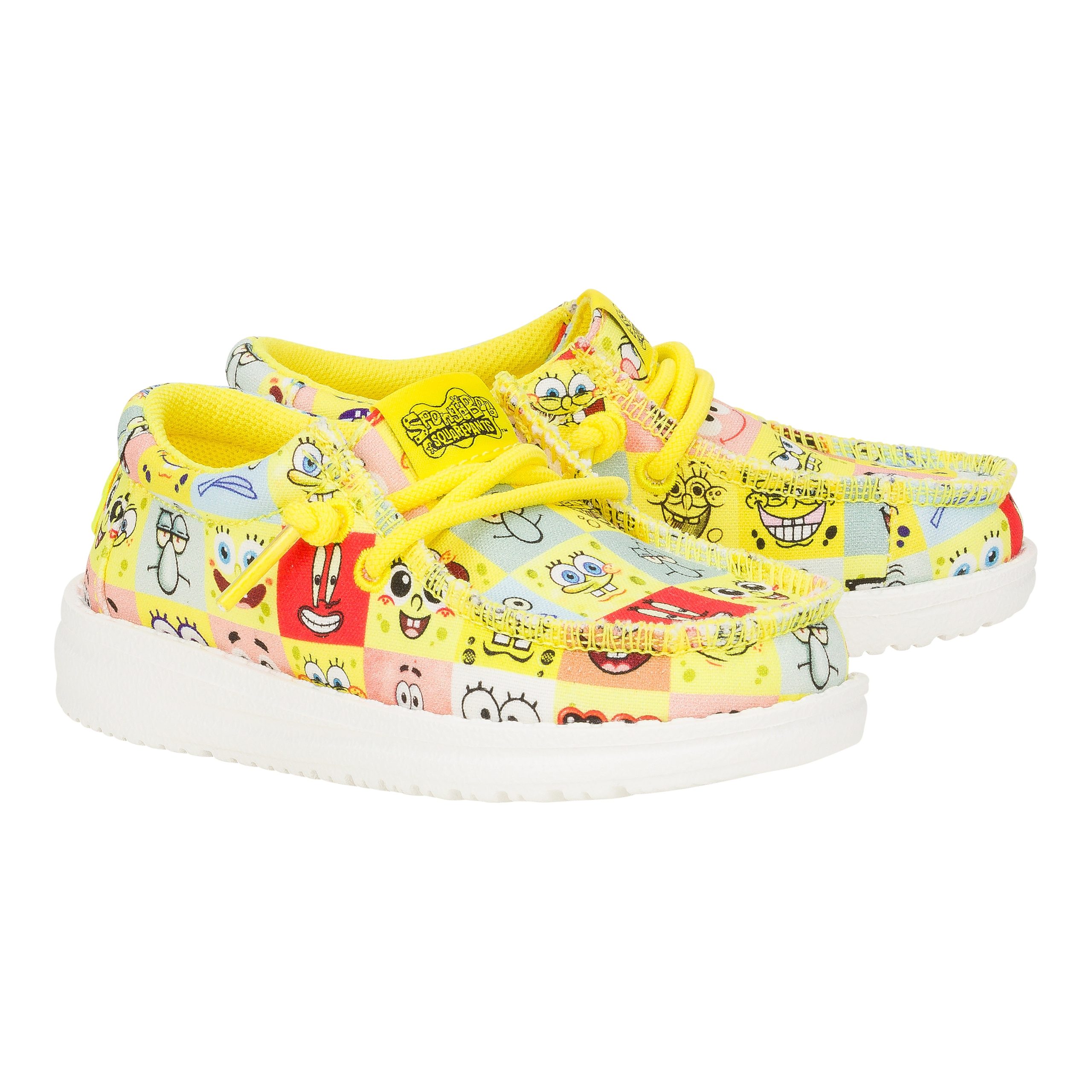 Wally Toddler SpongeBob Faces – Cyber Yellow/Multi - Image 2