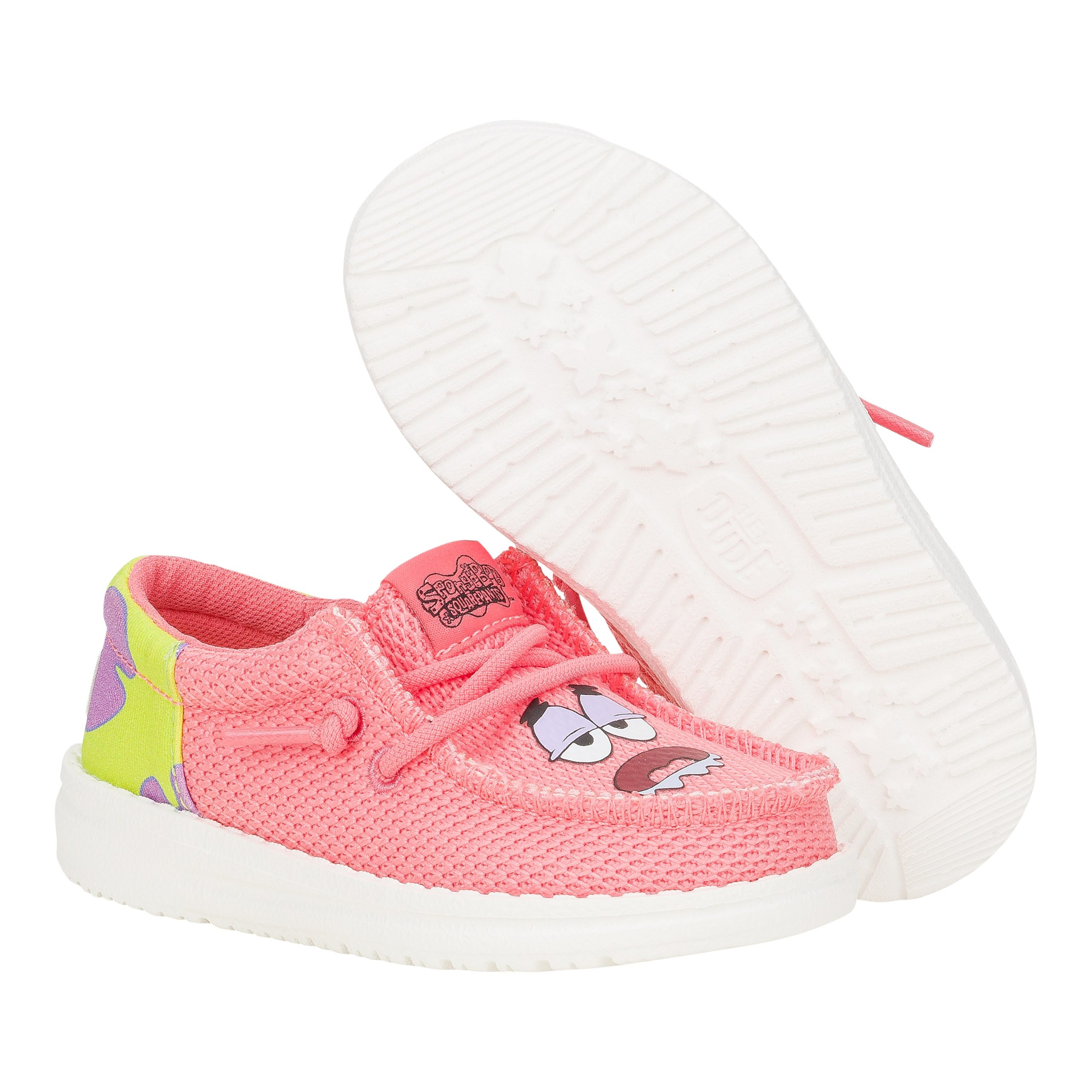 Wally Funk Toddler SpongeBob Patrick – Pink/Green - Image 3