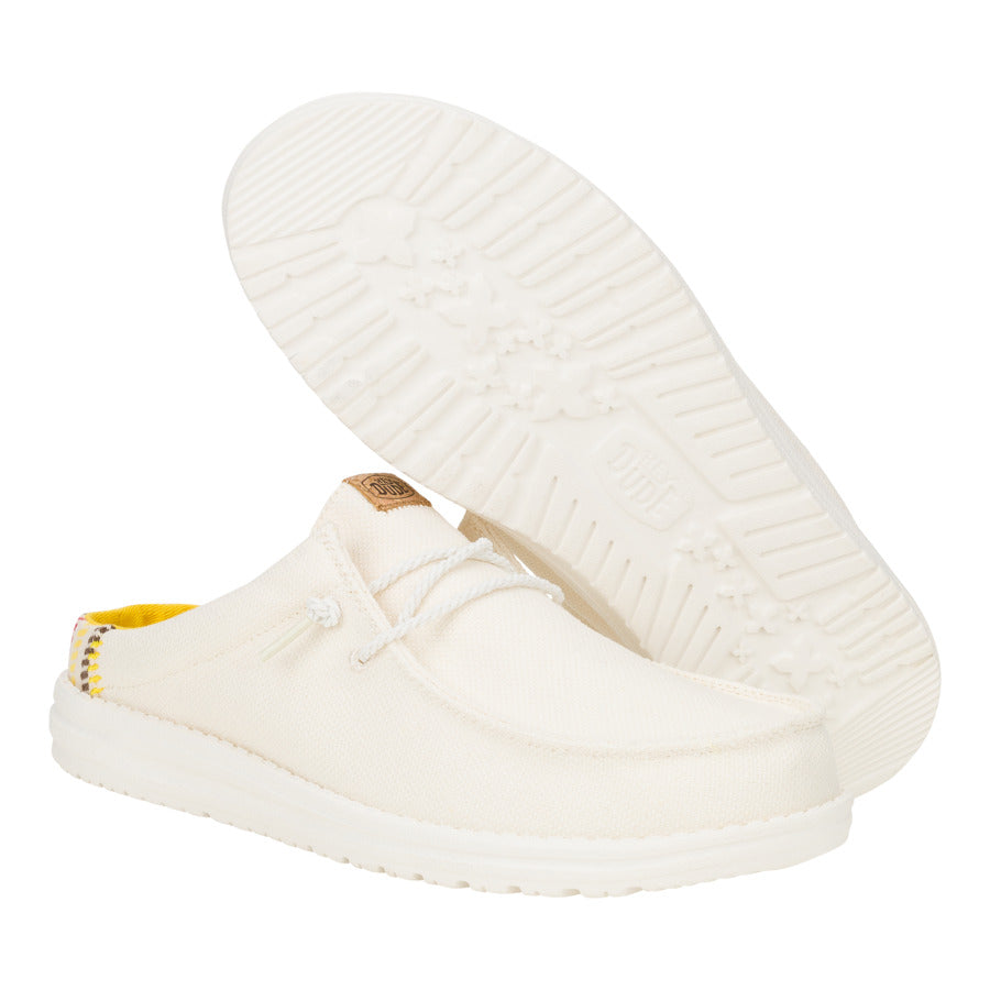 Wally Slip Resort – Bright White/Multi - Image 4