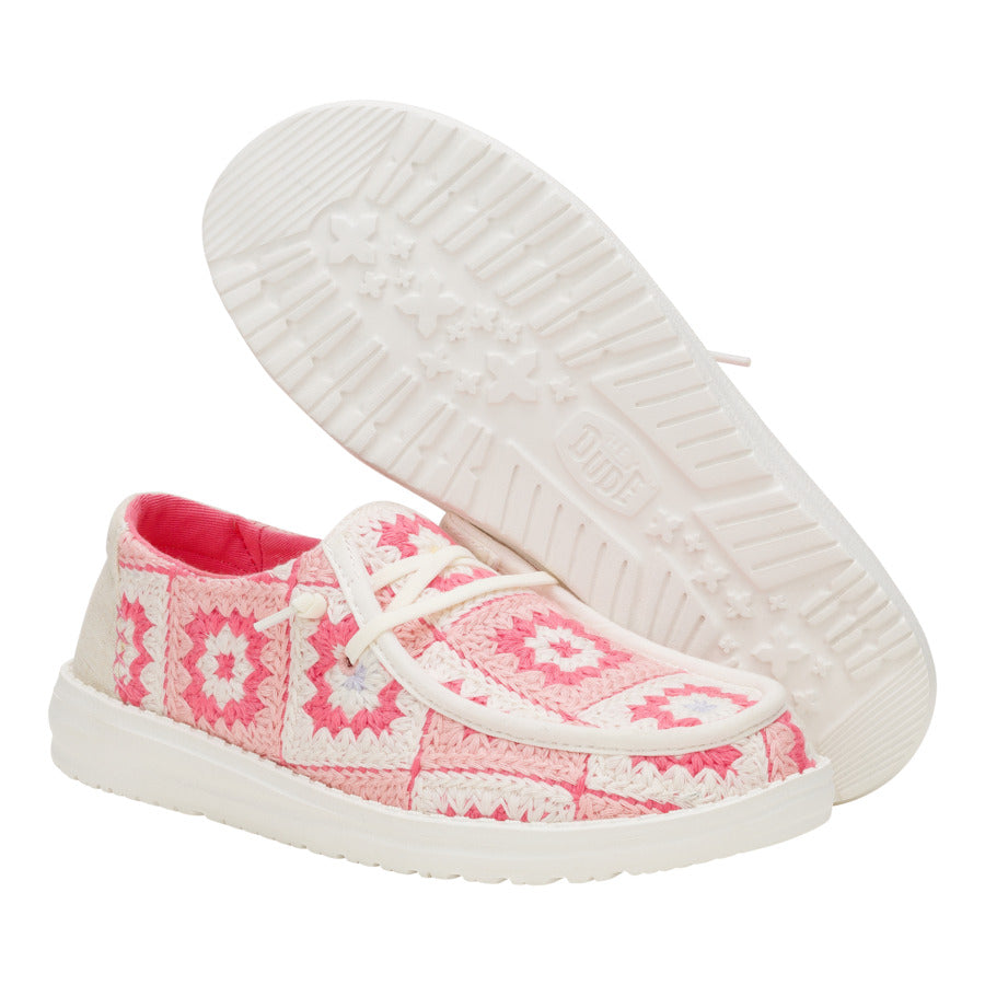 Wendy Cottage Crochet – Coral/Ballerina Pink - Image 3