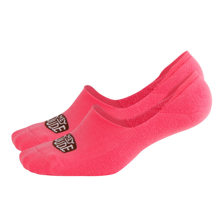 HEYDUDE No Show Sock 3 Pack – Pink Lemonade - Image 6