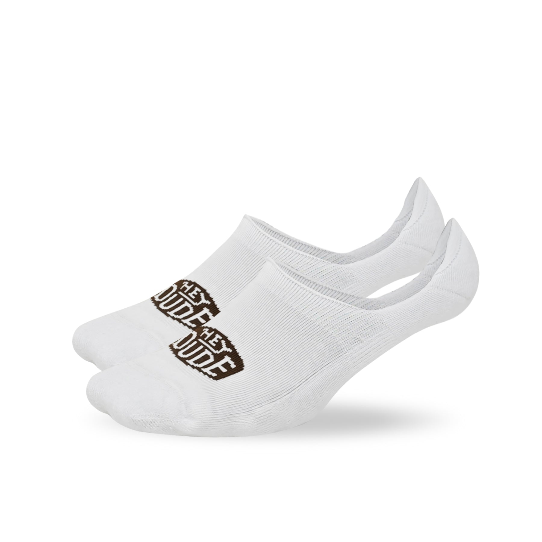 HEYDUDE No Show Sock 3 Pack – Multi Grey/White/Black - Image 5