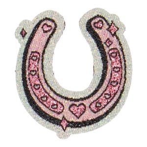 Pink Horseshoe Patch – Horseshoe Pink/Multi