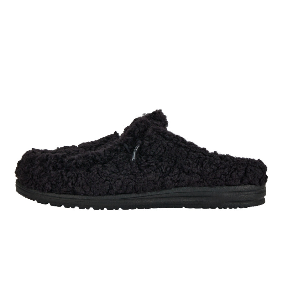 Wendy Slipper – Cozy Black/Black