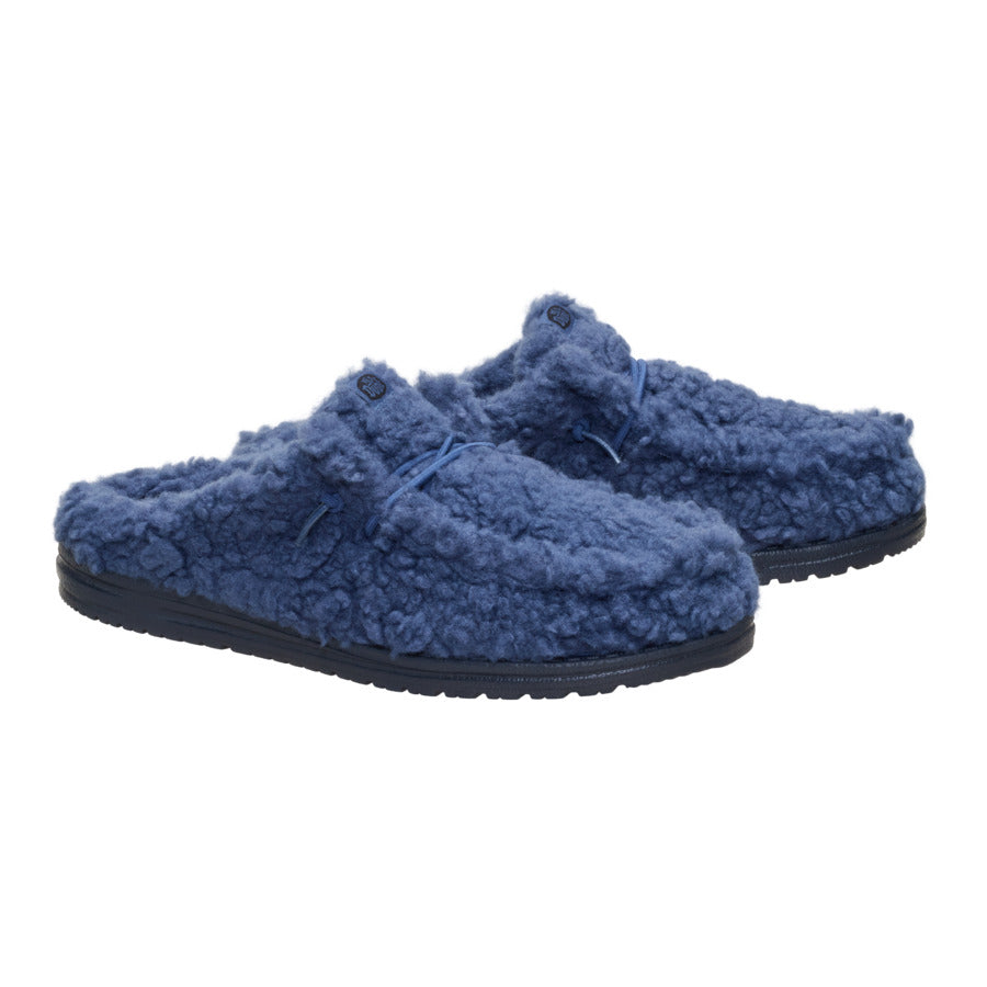 Wally Slipper – Navy - Image 3