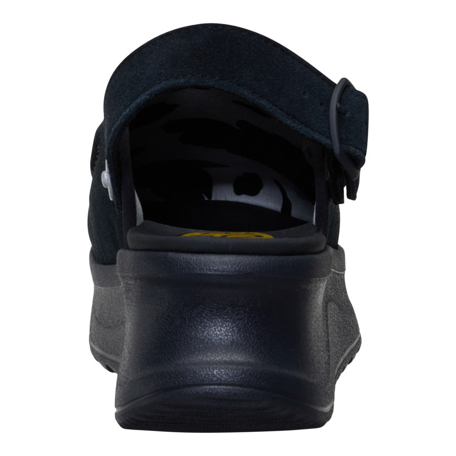 Delray Clog Suede – Black - Image 7