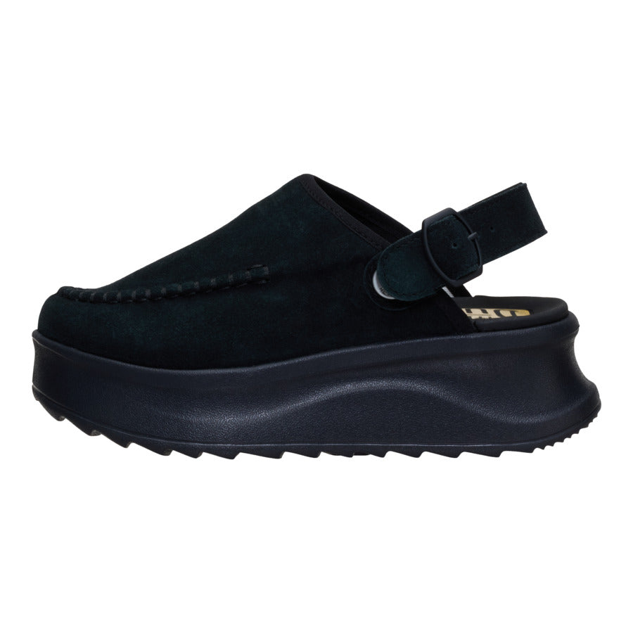 Delray Clog Suede – Black