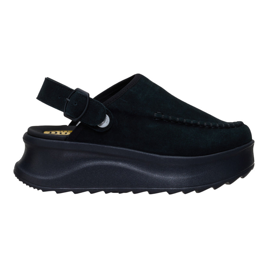 Delray Clog Suede – Black - Image 10