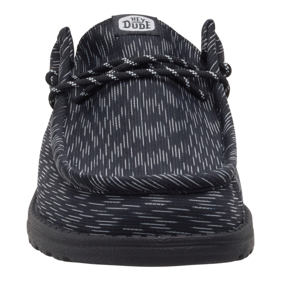 Wally Slip Jersey Jacquard – Black/Monument Grey - Image 4