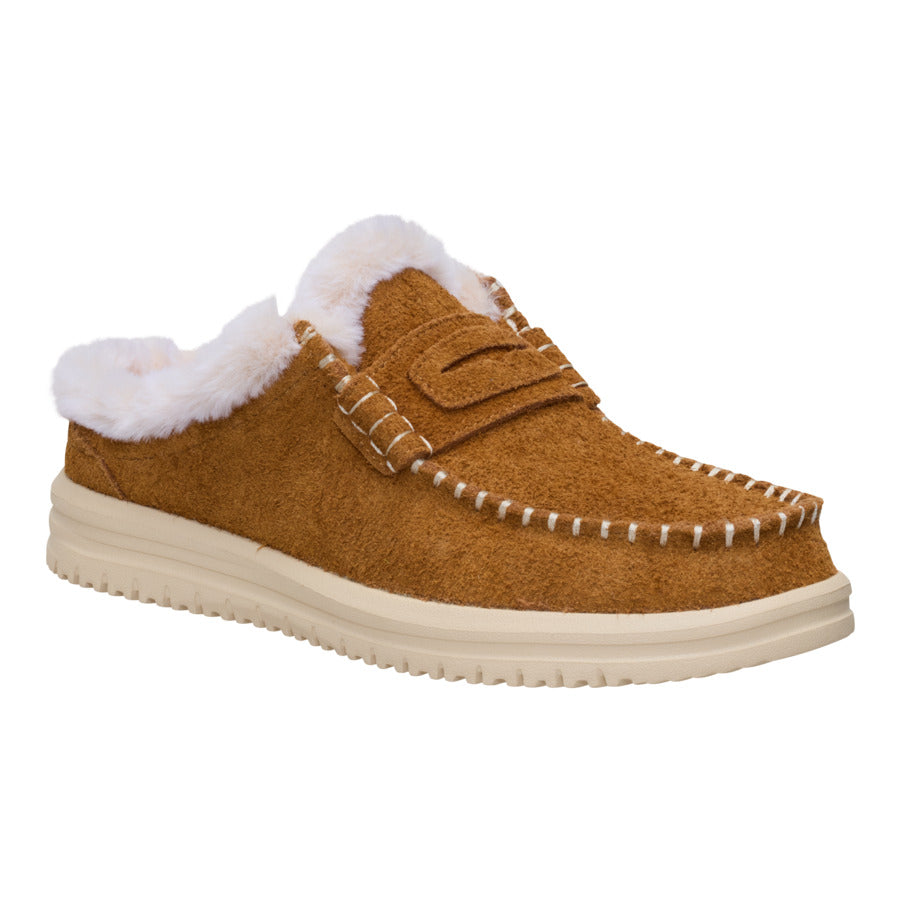 Wendy NXT Mule Cozy – Spice Brown/Wood Ash - Image 7