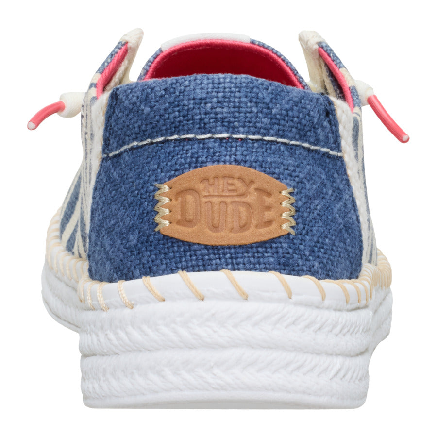 Wendy Espadrille Coast – Navy/White - Image 5