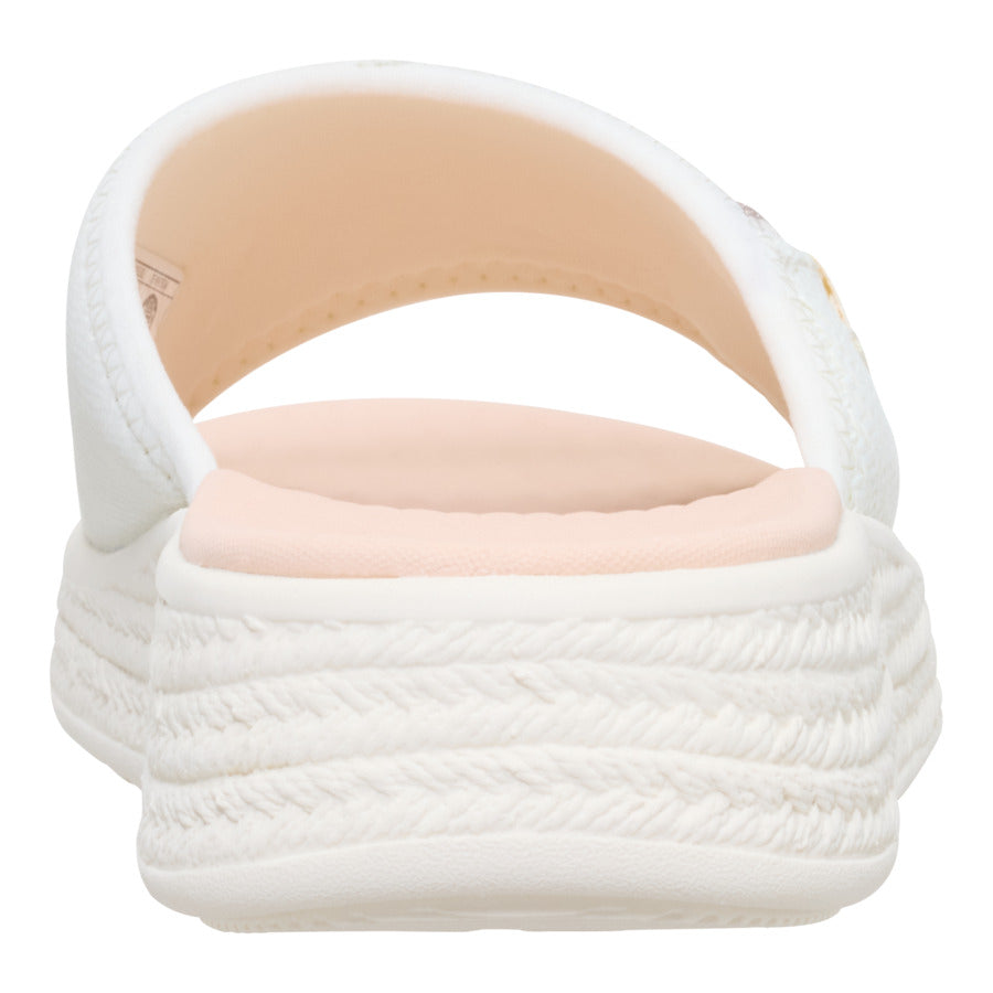 Tide Espadrille Slide – Off White/Tan - Image 5