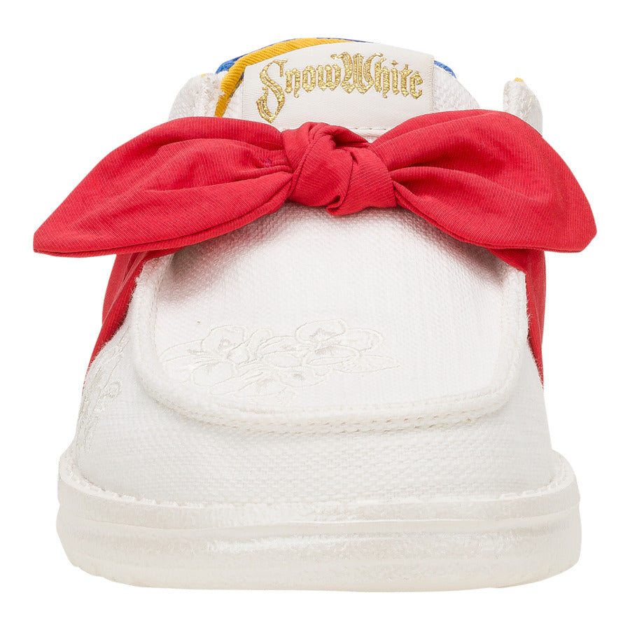 Wendy Bow Snow White – White/Blue/Red - Image 4