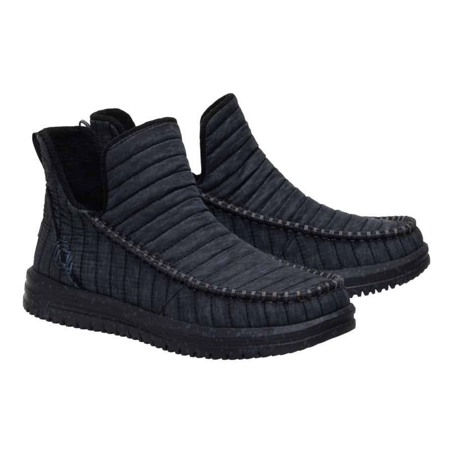 Camden Quilted – Black/Black - Image 2