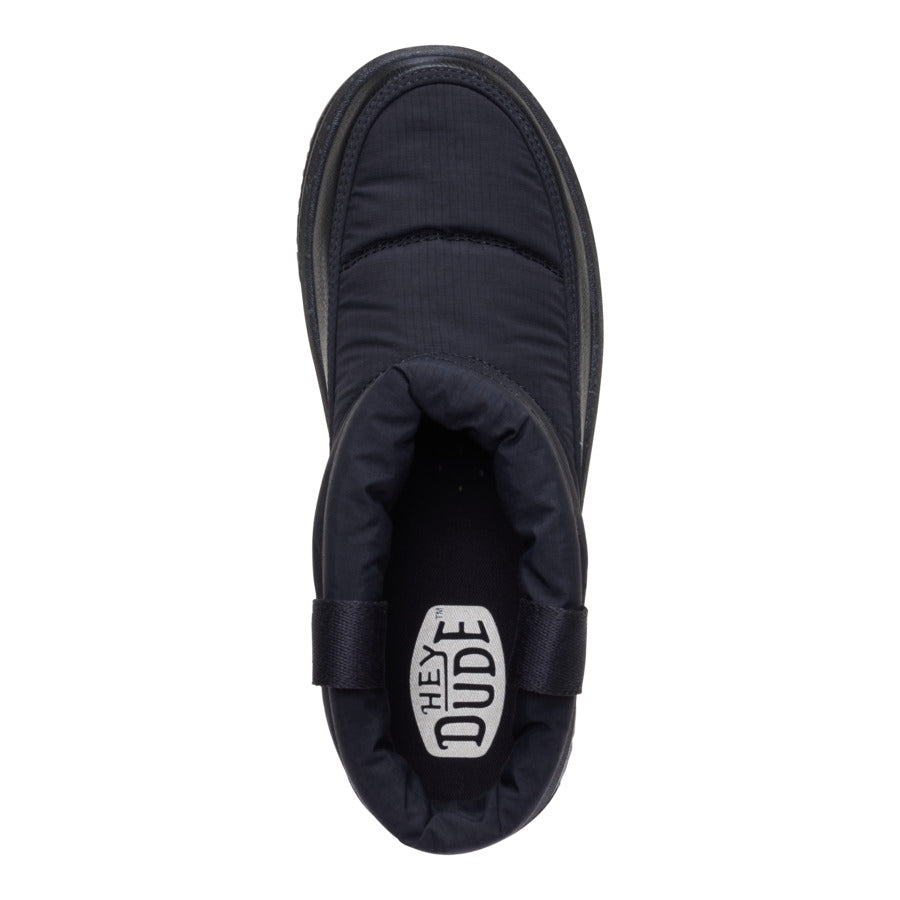 Camden Cuff Nylon Quilt – Black/Black - Image 6