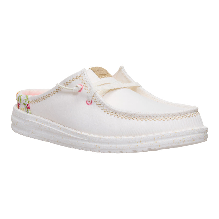 Wendy Slip Embroidered Floral – Off White - Image 7