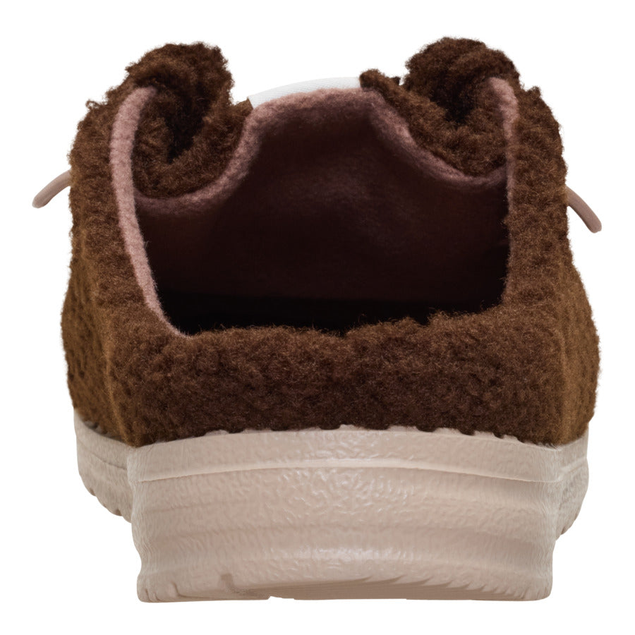 Wendy Slip Sherpa – Dark Brown - Image 5