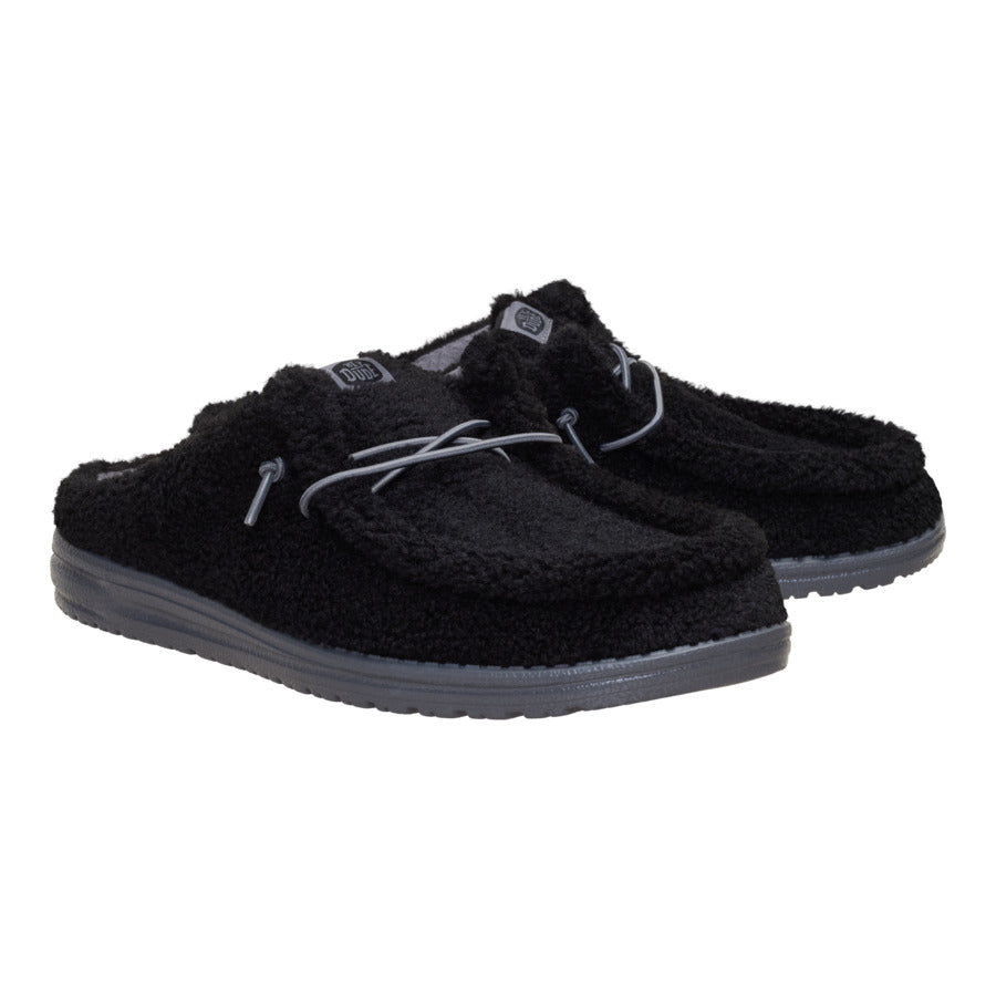 Wally Slip Sherpa – Black - Image 2