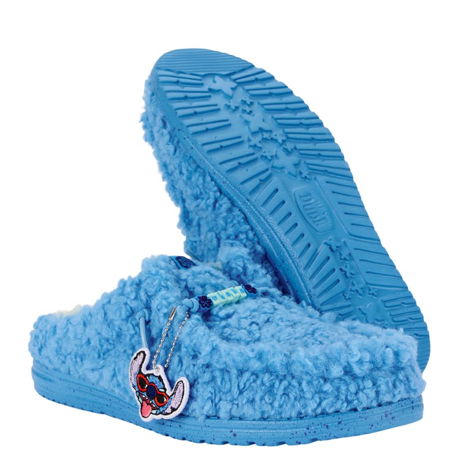 Disney Stitch Wally Slipper – Royal Blue - Image 3