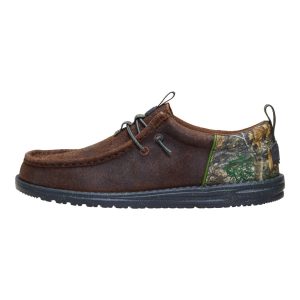 Wally Funk Realtree Edge Suede – Mole Brown/Camo