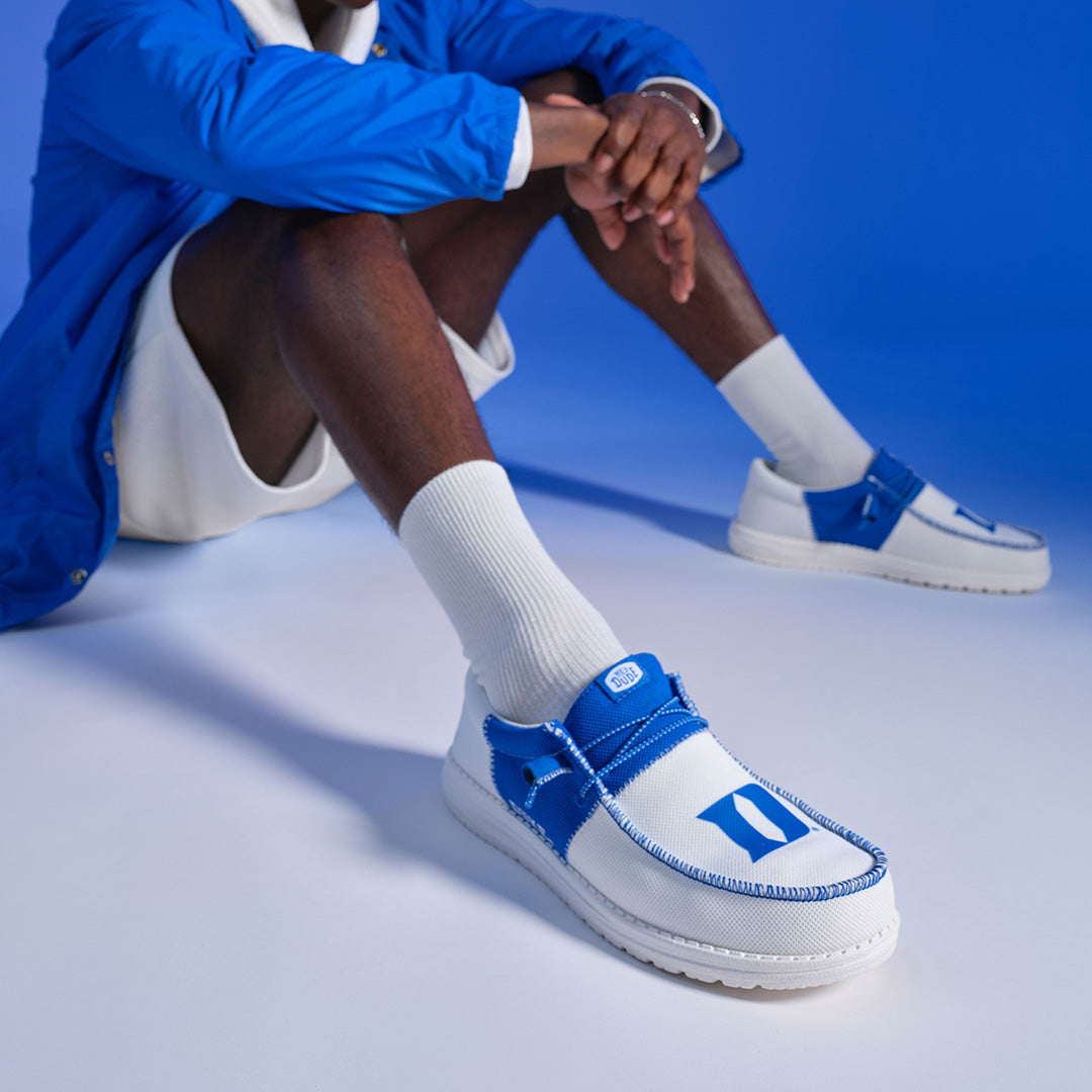 Men's Wally Tri Duke – Duke White/Blue - Image 2