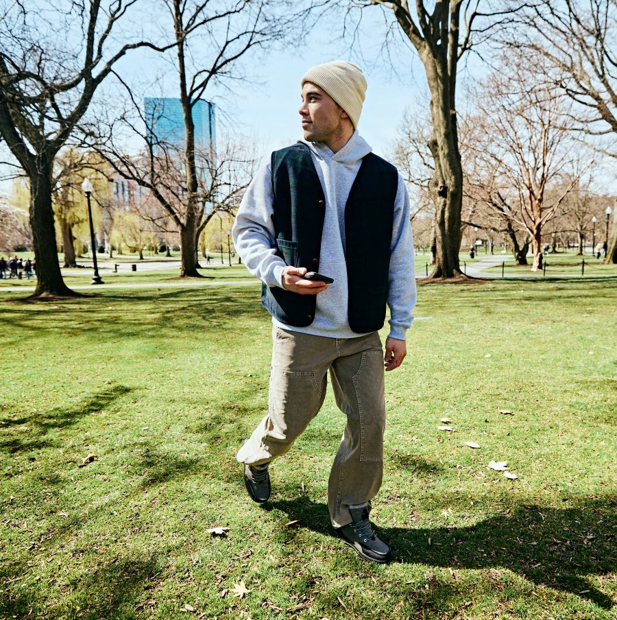 Bradley Classic Tumbled – Granite Grey/Multi - Image 2