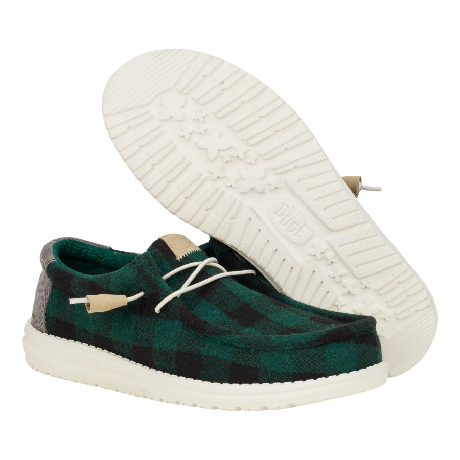 Wally Buffalo Plaid ÿ Hunter Green - Image 4
