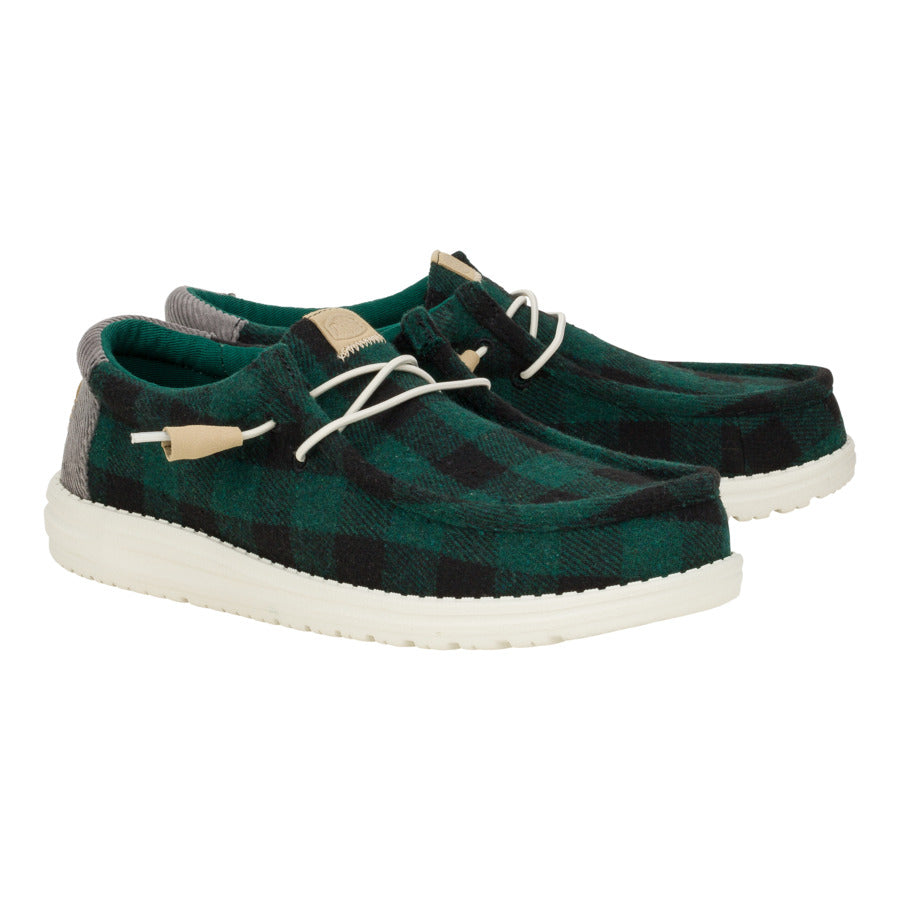 Wally Buffalo Plaid ÿ Hunter Green - Image 3