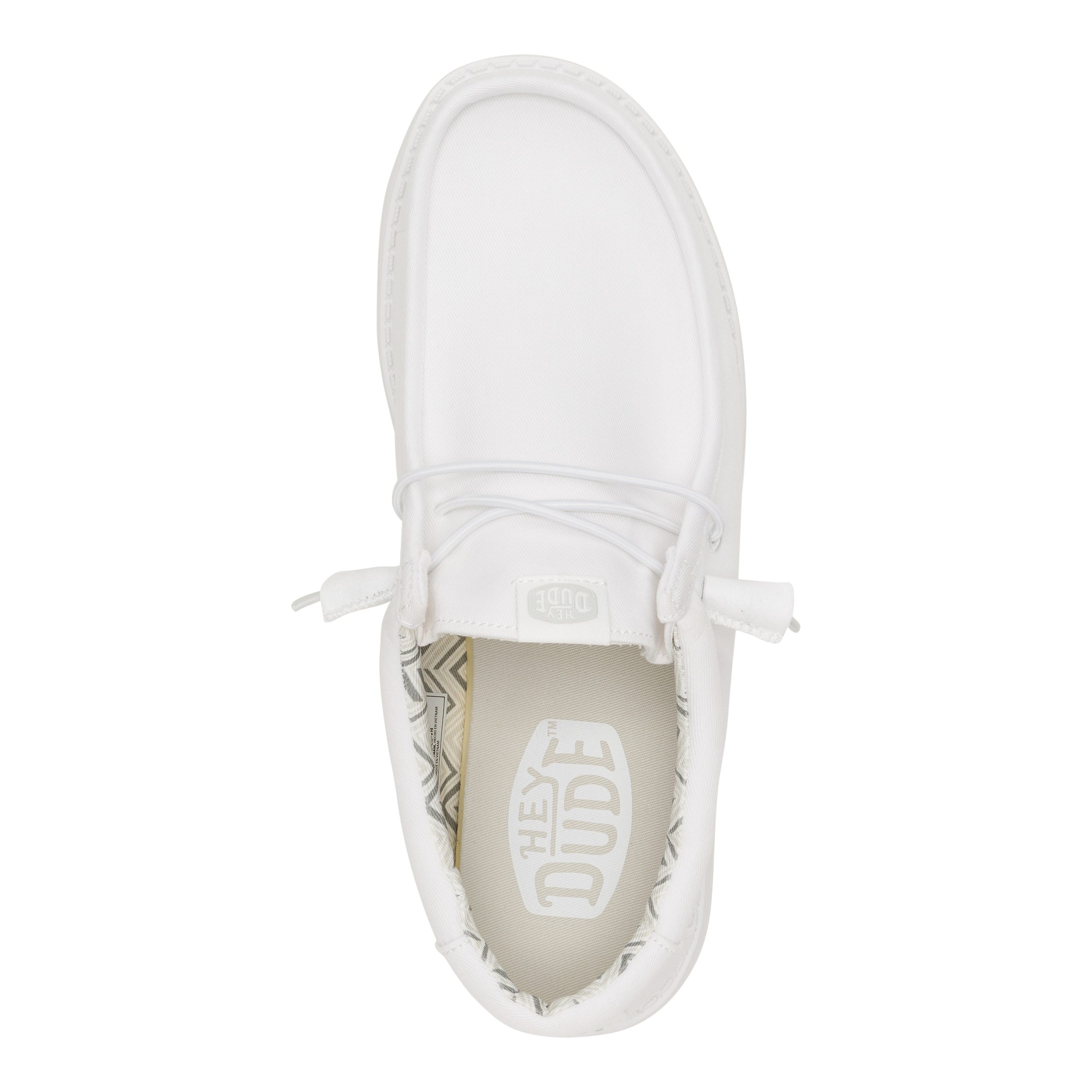 Wally Stretch Canvas Wide ÿ White/White - Image 6