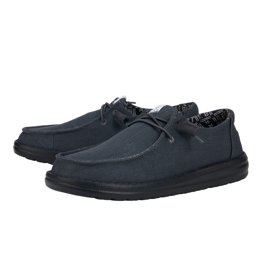 Wendy Stretch Canvas Wide ÿ Black/Black - Image 2