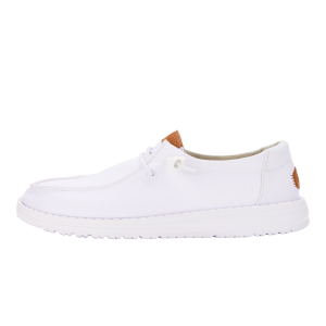 Wendy Stretch Canvas Wide ÿ White