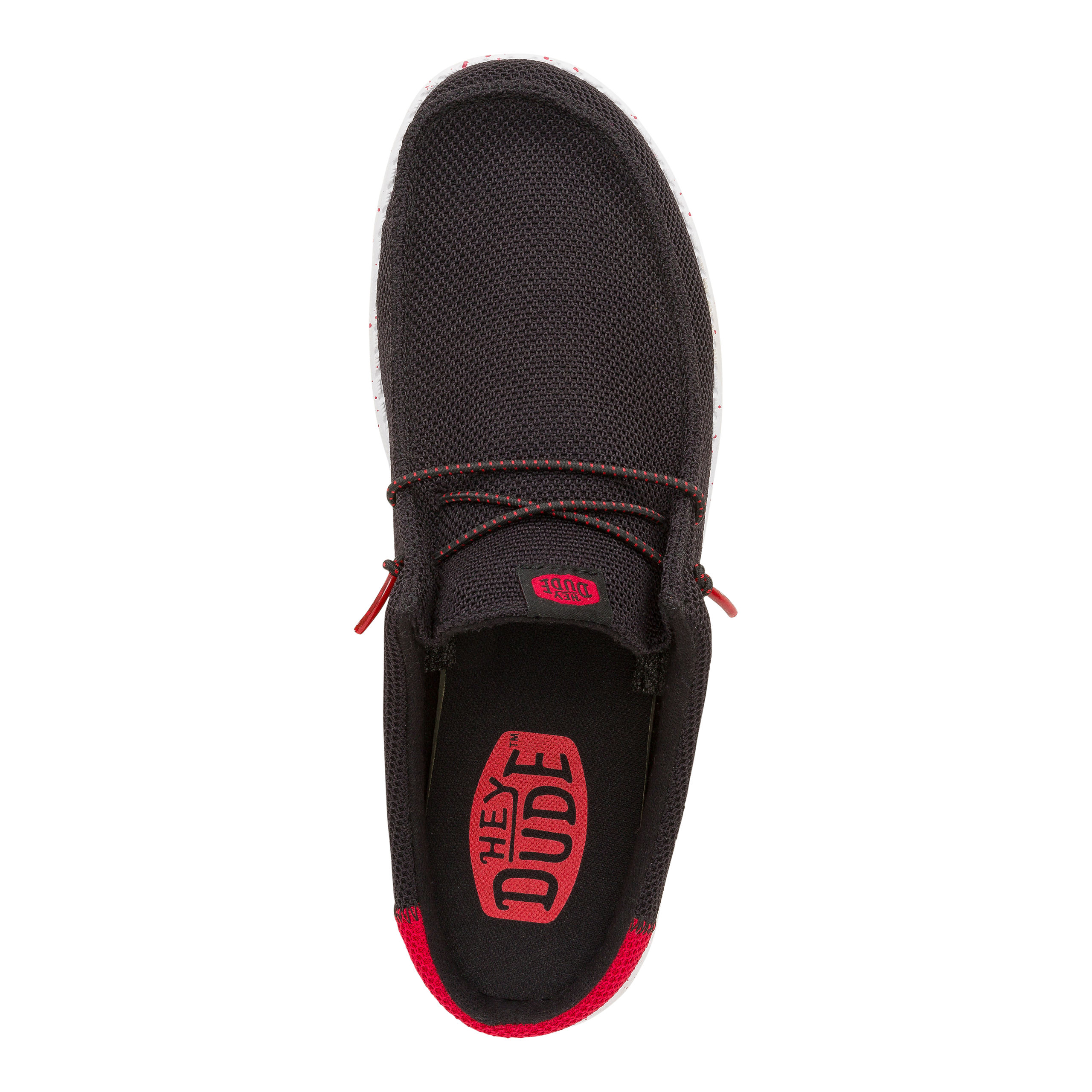 Wally Slip Varsity ÿ Black/Red - Image 6