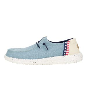Wendy Americana Splatter ÿ Light Denim