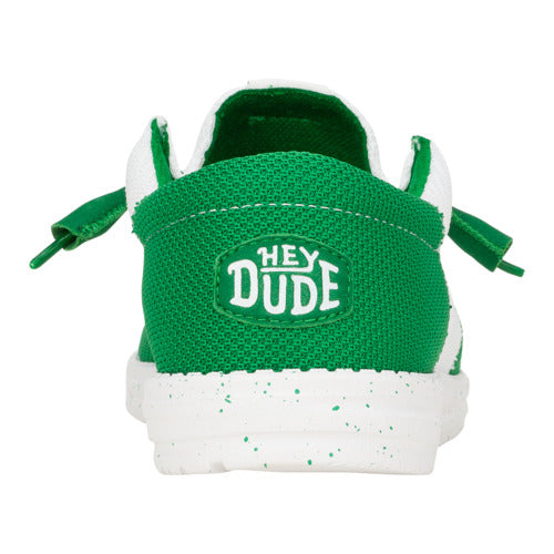 Wally Tri Varsity Mesh ÿ Green/White - Image 5