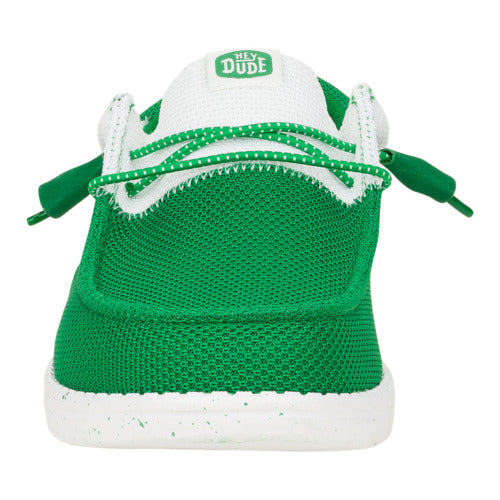 Wally Tri Varsity Mesh ÿ Green/White - Image 4