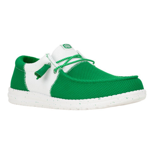 Wally Tri Varsity Mesh ÿ Green/White - Image 7