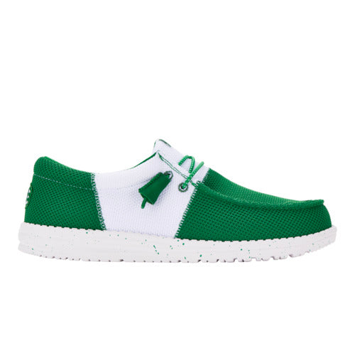 Wally Tri Varsity Mesh ÿ Green/White - Image 8