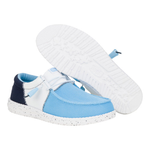 Wally Tri Varsity Mesh ÿ Sky/White - Image 3
