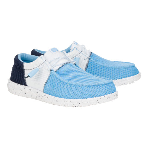 Wally Tri Varsity Mesh ÿ Sky/White - Image 2